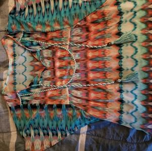 Multi colored blouse
